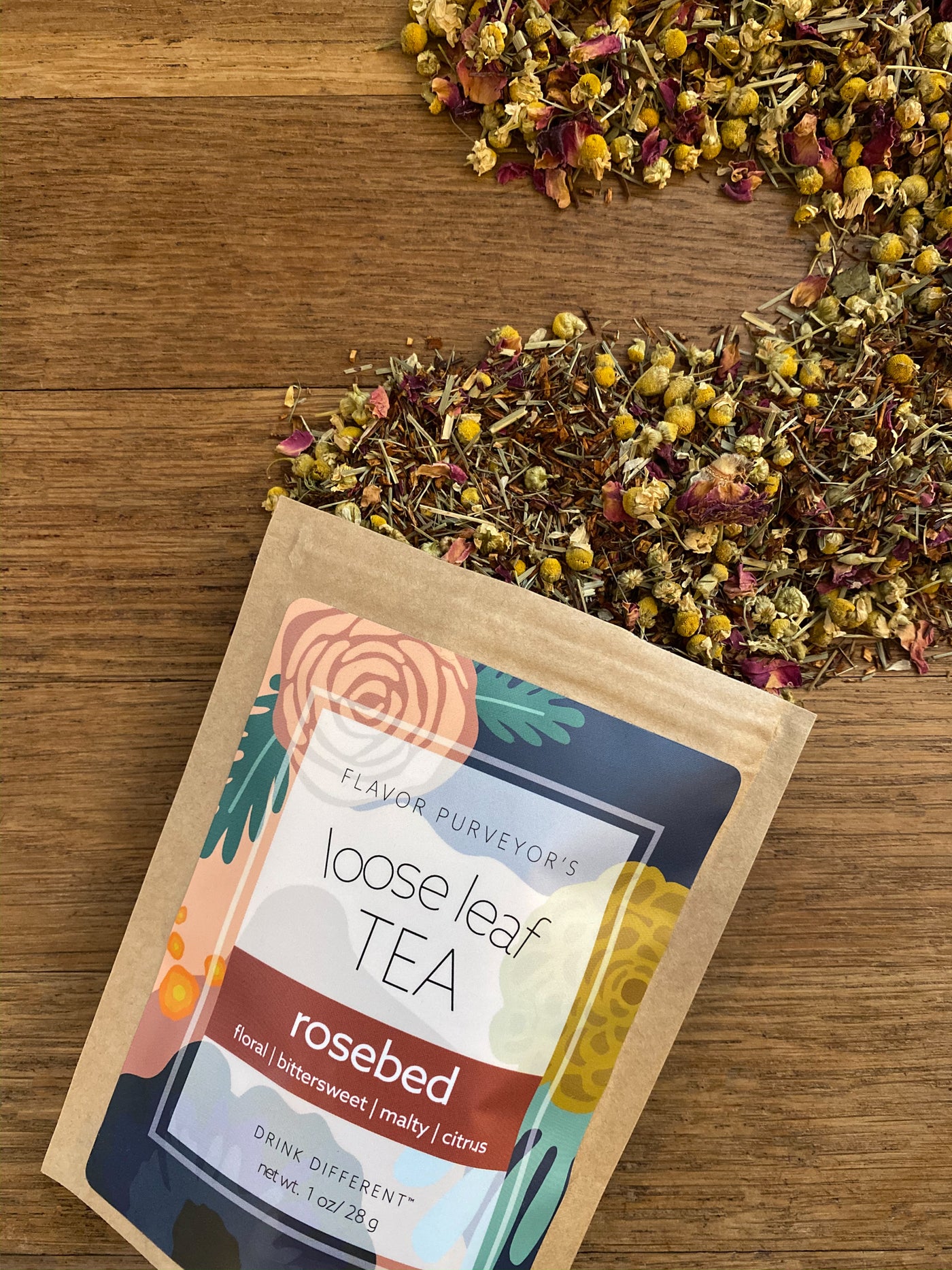 Rosebed Loose Leaf Tea